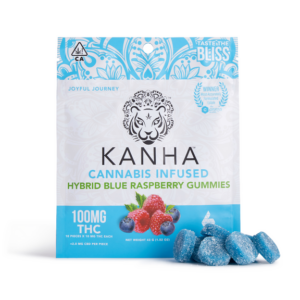 Hybrid Blue Raspberry Gummies