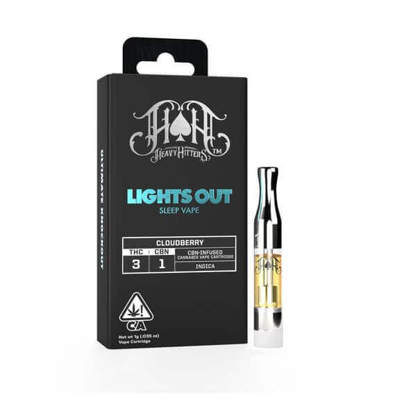 Lights Out Cloudberry 3:1 THC|CBN 510 Sleep Cartridge